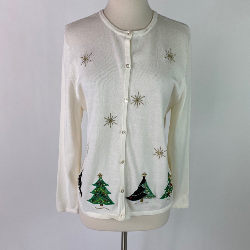 🛍️3/$20 Croft & Barrow Holiday Cardigan Sweater